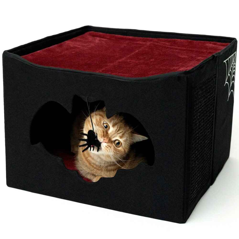 littlesyspooky Gothic Cat Bed for Indoor Cats or Pets
